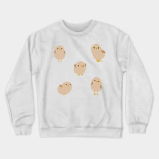 Guess Who Soggy Chick Sticker Pack (Brown) Crewneck Sweatshirt